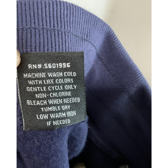 Jewel House Pants Mens 4XL Blue Colorblock Joggers Sweatpants 100% Polyester - Picture 10 of 11